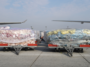 air cargo in airport