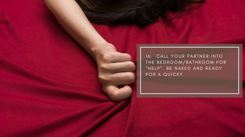 holding onto the bed