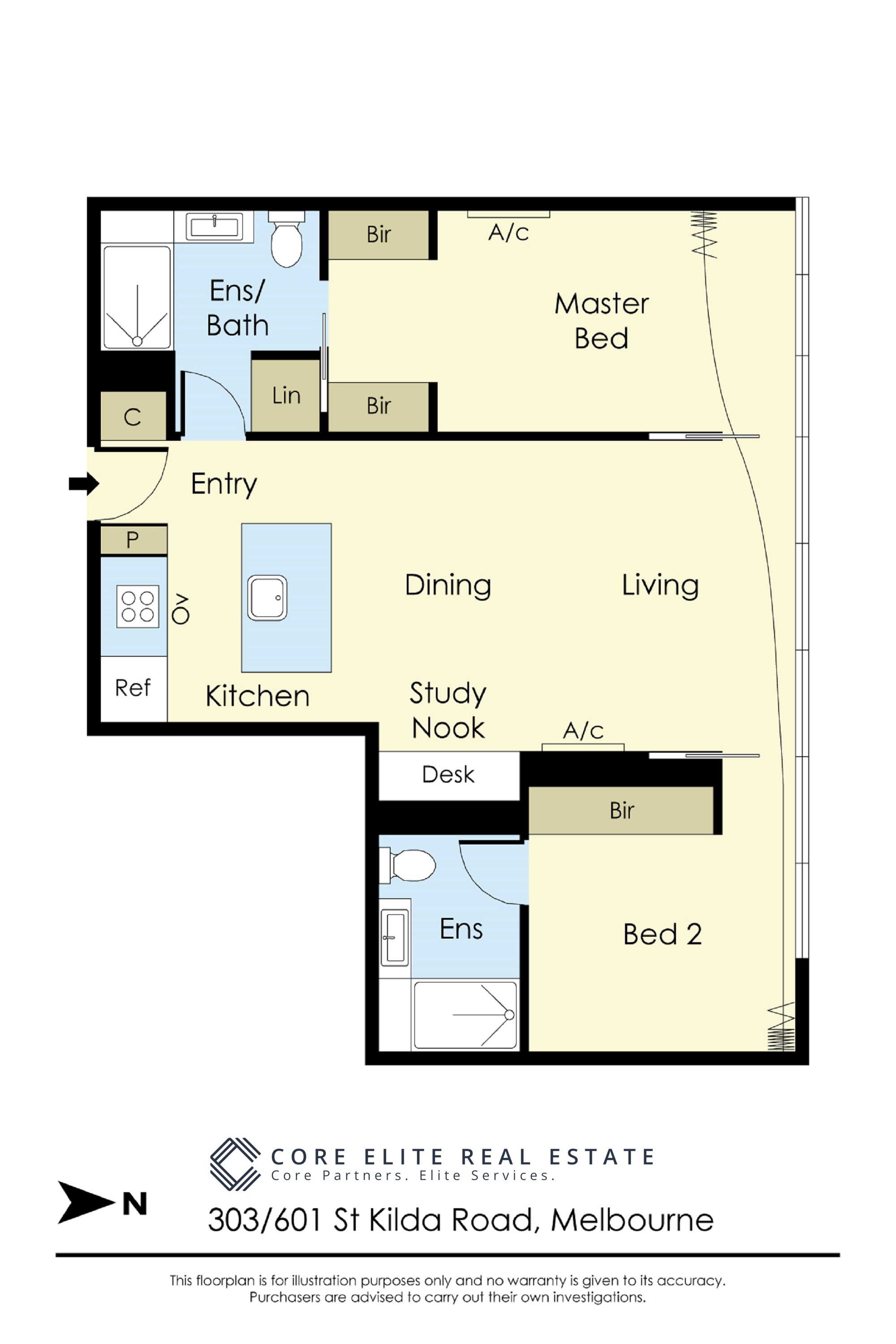 303/601-605 St Kilda Rd Melbourne VIC 3004, Melbourne - Image 1