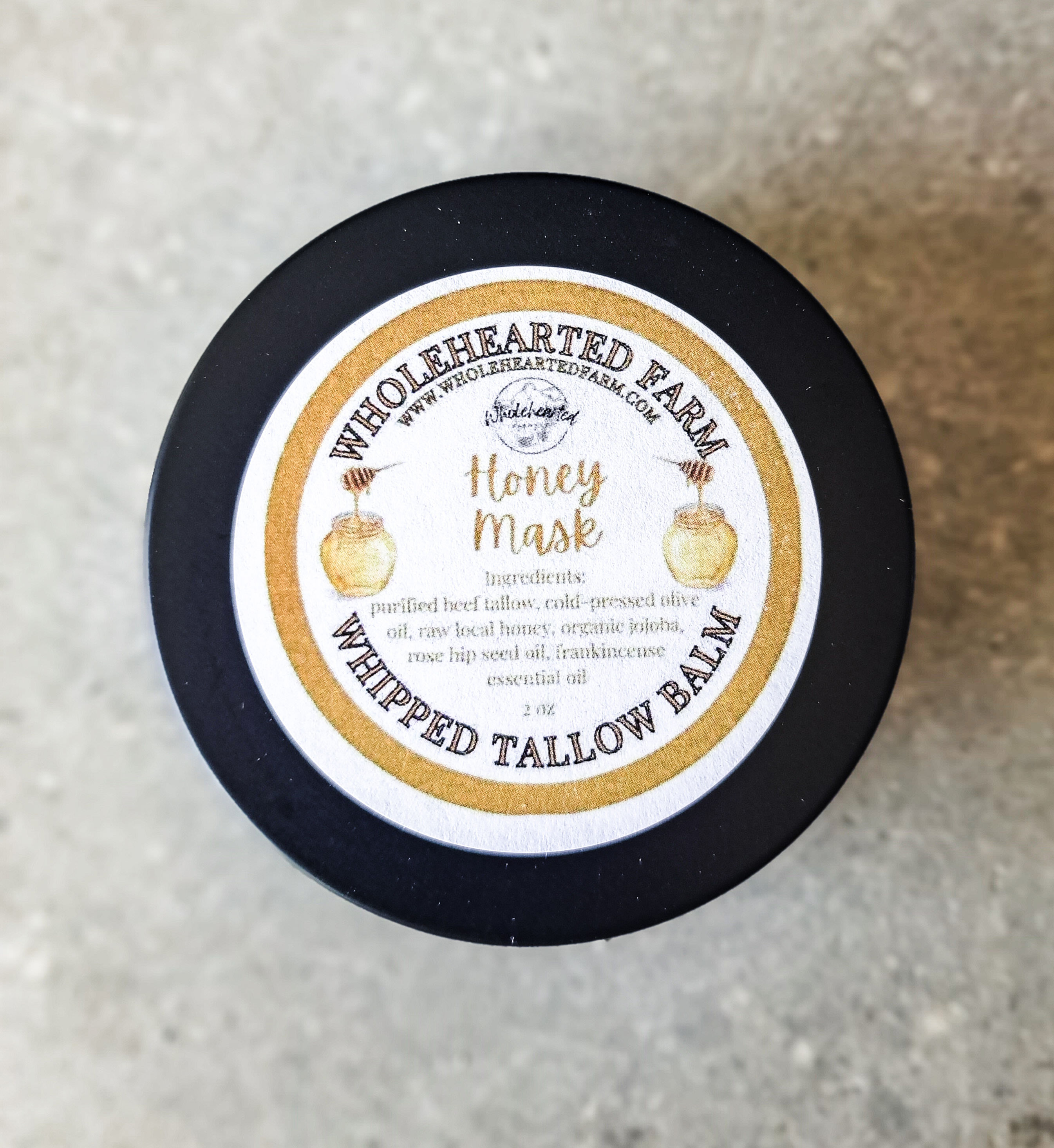 Whipped Tallow Honey Mask