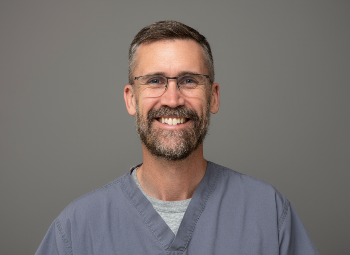 Firefly_I want this to be a corporate style headshit with gray background 745885.png