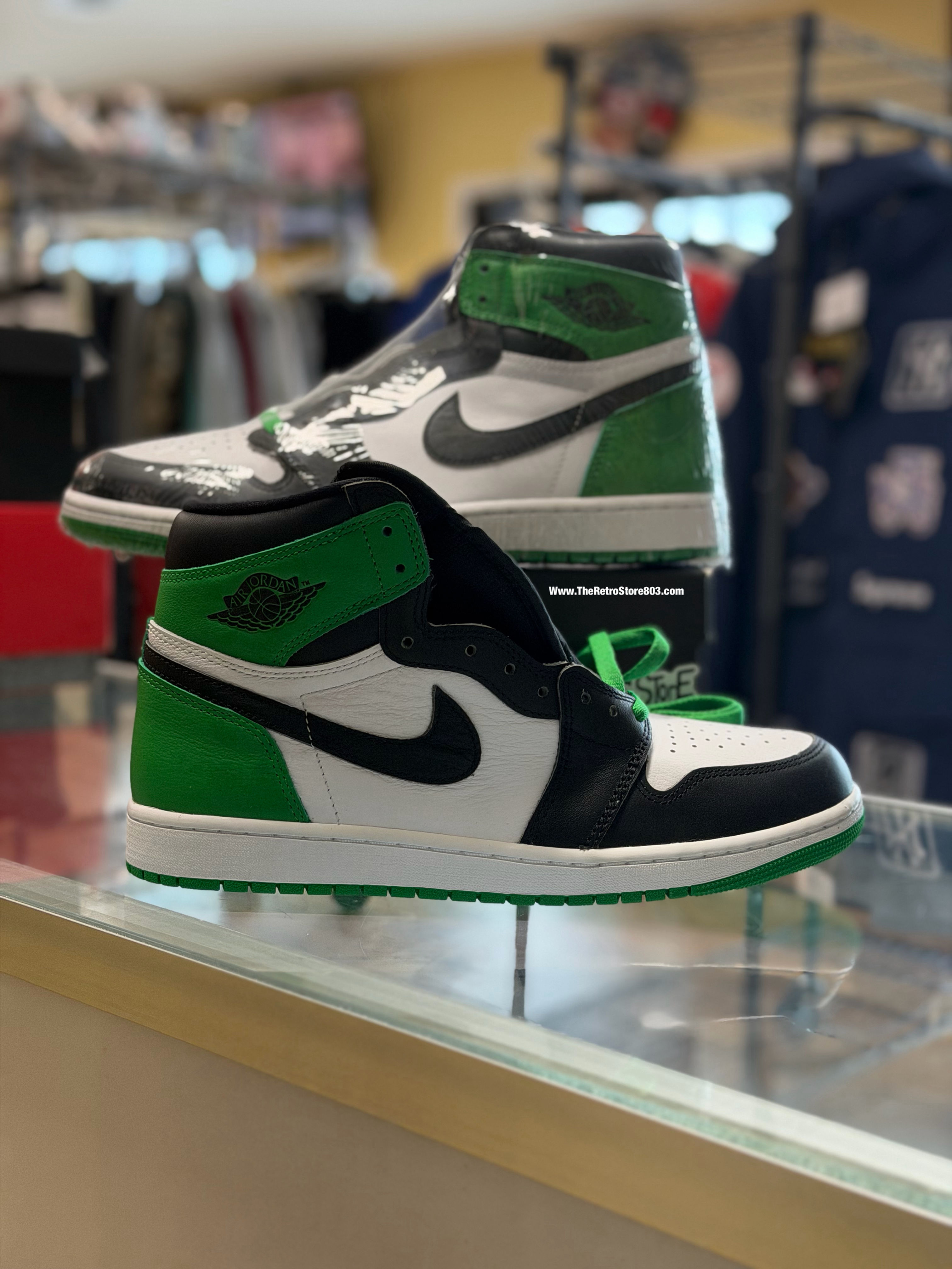 Jordan 1 “Lucky Green” MisMatch Sz 10.5/11 New