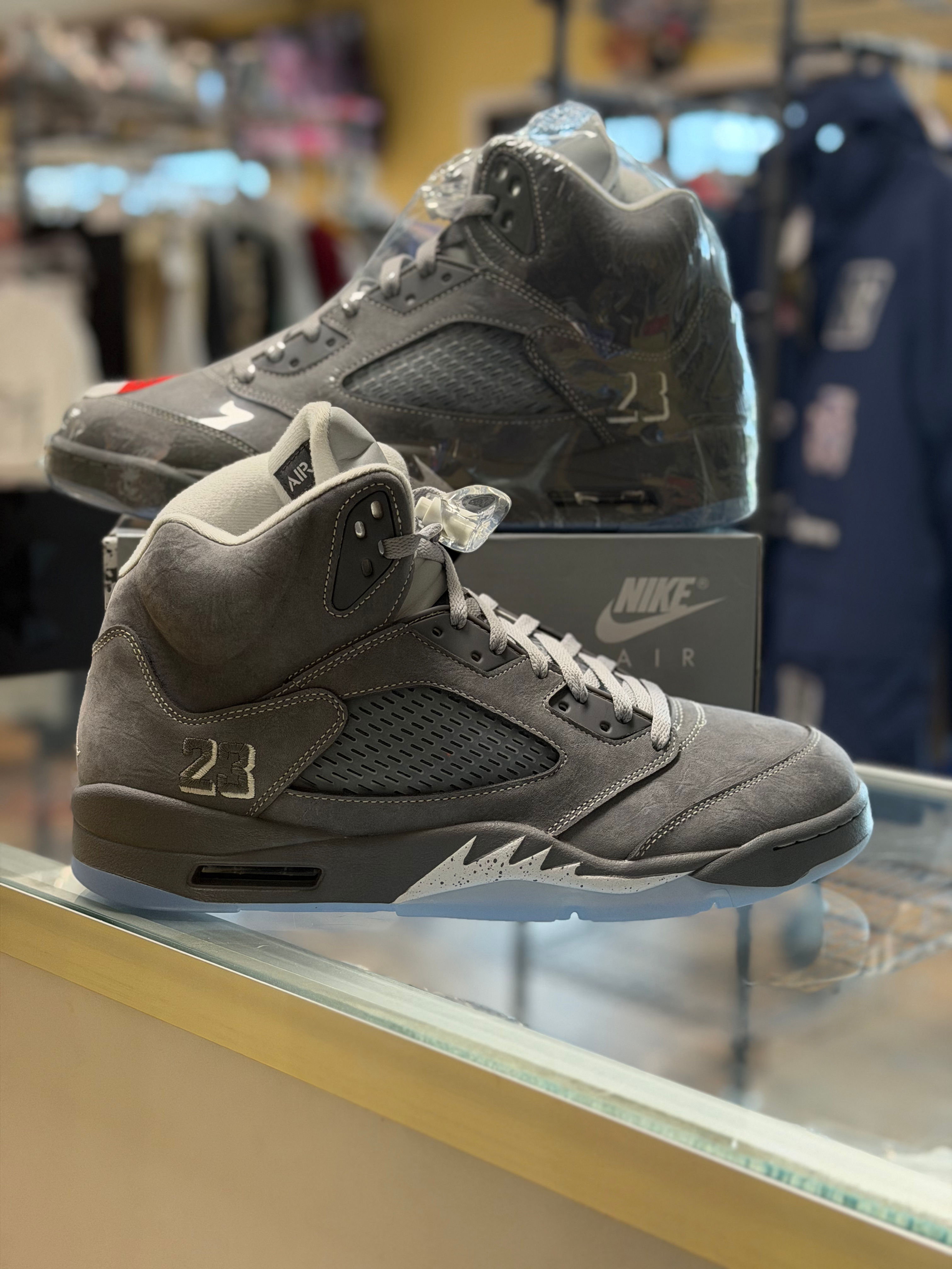 Jordan 5 ”Wolf Grey” Sz 13 New