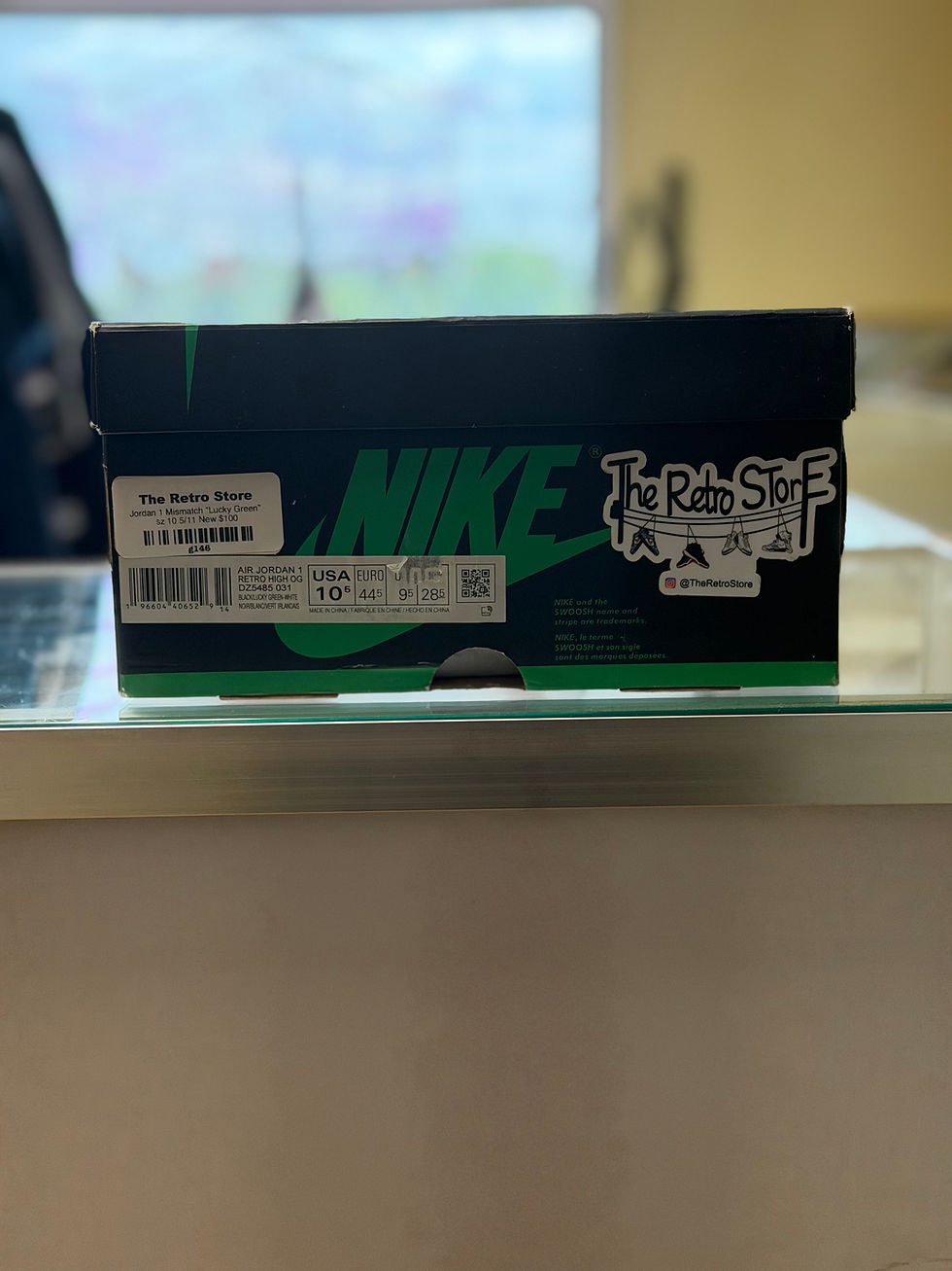 Thumbnail: Jordan 1 “Lucky Green” MisMatch Sz 10.5/11 New