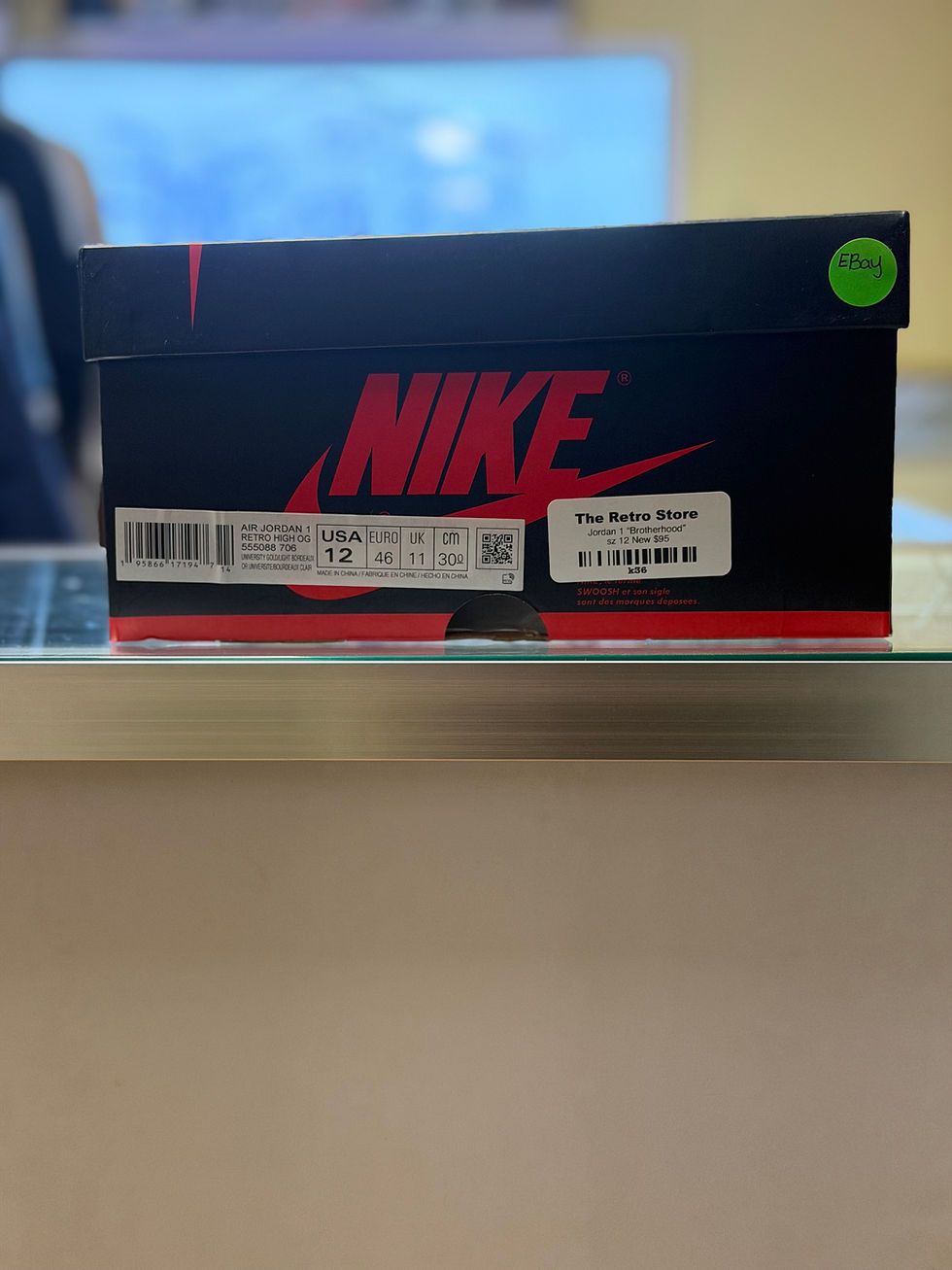 Thumbnail: Jordan 1 “BrotherHood” Sz 12 New