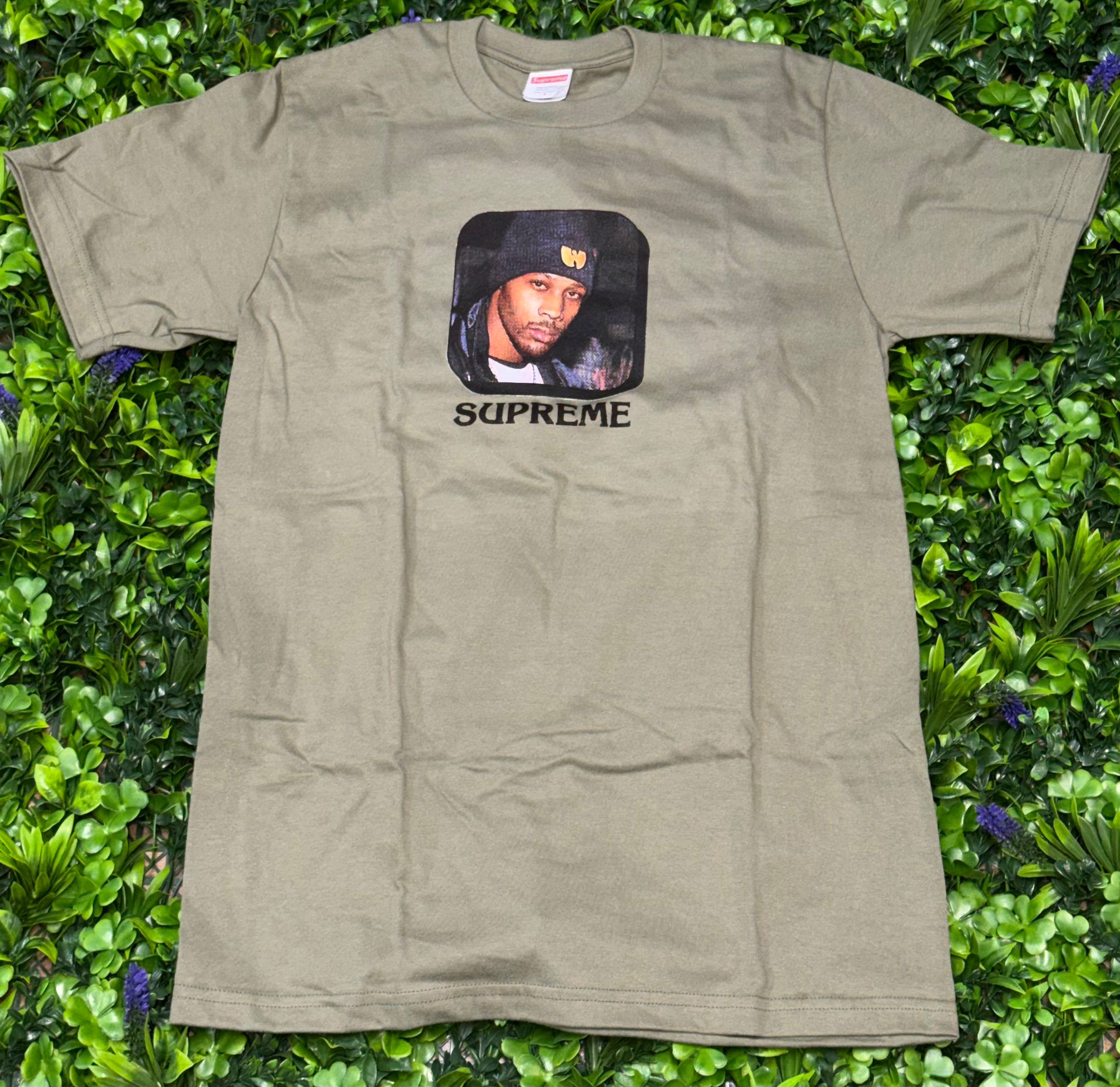 Supreme The Rza Wu-Tang Tee Olive Size Small New