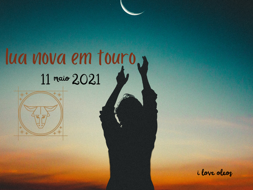 Lua Nova em Touro 11 Maio 2021
