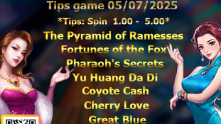 05/07/2025 PUSSY888 GAME TIPS !!! Sertai RWC77 sekarang boleh dapatkan permainan tips harian dalam 19 permainan berbeza !