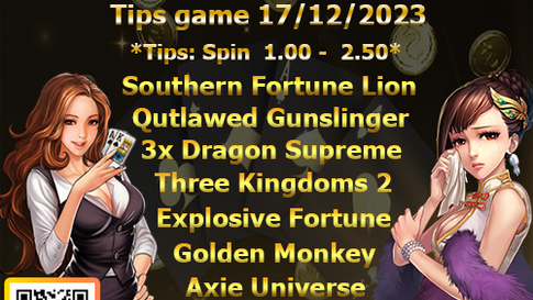 17/12/2023 LIVE22 GAME TIPS !!现在加入RWC77每日可以获得19种不同游戏的小贴士!!				
