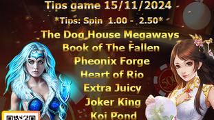 15/11/2024 PPX GAME TIPS !!! Sertai RWC77 sekarang boleh dapatkan permainan tips harian dalam 19 permainan berbeza !!