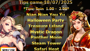 18/07/2025 918KISS GAME TIPS !!! Sertai RWC77 sekarang boleh dapatkan permainan tips harian dalam 19 permainan berbeza !