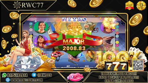 Tahniah ! Member Rwc77 mendapat Major Jackpot dalam Game 918KISS! Nasib Baik!