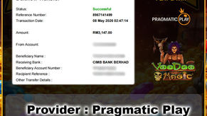 Win RM3147 from Voodoo Magic Slot | Fast DuitNow Withdrawal Malaysia