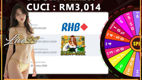 RWC77 Online Casino – RM200 Deposit Wins RM3,014