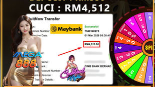 Deposit RM350 Win RM4512 | RWC77 Online Casino