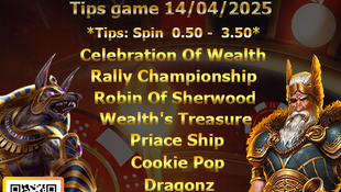 14/04/2025 MEGA888 GAME TIPS !!! Sertai RWC77 sekarang boleh dapatkan permainan tips harian dalam 19 permainan berbeza !