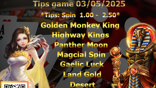 03/05/2025 PUSSY888 GAME TIPS !!! Join RWC77 now can get daily tips game inside 19 different games!!!