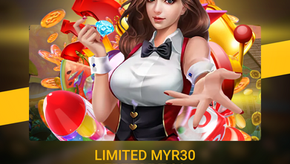 Limited MYR 30 Free MYR 30 ( SLOTS ONLY )