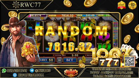Congratulation ! RWC77 Member Get Random Jackpot in PUSSY888! Good Luck !
