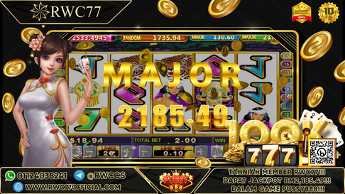 Congratulation ! RWC77 Member Get Random Jackpot in PUSSY888! Good Luck !