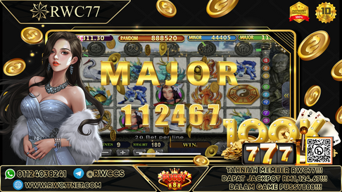 Congratulation ! RWC77 Member Get RANDOM Jackpot in PUSSY888 ! Good Luck !
