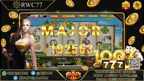 Congratulation ! RWC77 Member Get JACKPOT in PUSSY888 ! Good Luck !