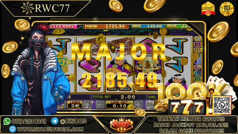 Congratulation ! RWC77 Member Get JACKPOT in PUSSY888 ! Good Luck !