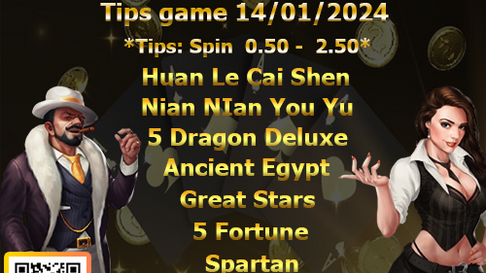 14/1/2024 ACE333 GAME TIPS !!! Join RWC77 now can get daily tips game inside 19 different games!!!