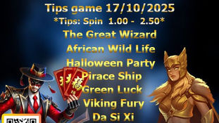 17/10/2025 XE88 GAME TIPS !!! Sertai RWC77 sekarang boleh dapatkan permainan tips harian dalam 19 permainan berbeza !