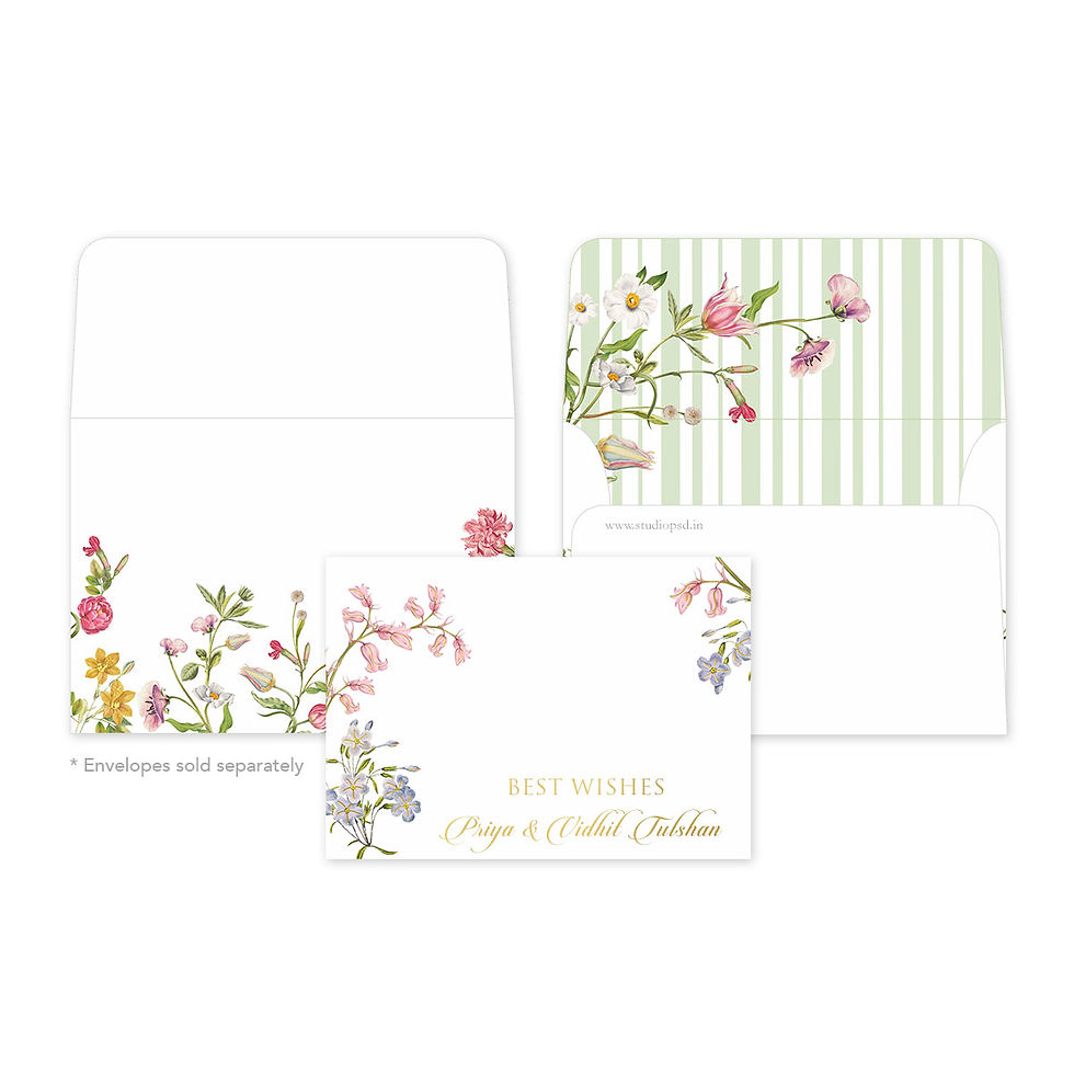 Thumbnail: Gardenia Flat Cards (Set of 40)