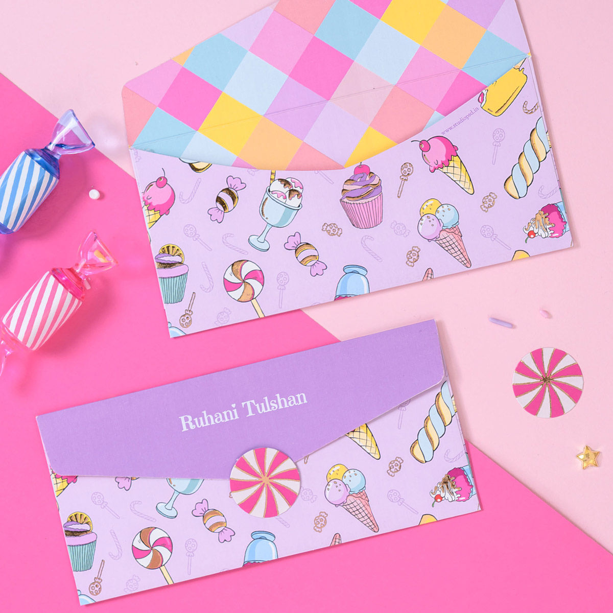 Sugar Rush Money Envelopes (Set of 20)