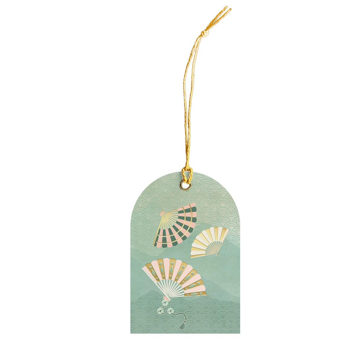 Orient - Mint/ Navy Gift Tags (Set of 20)