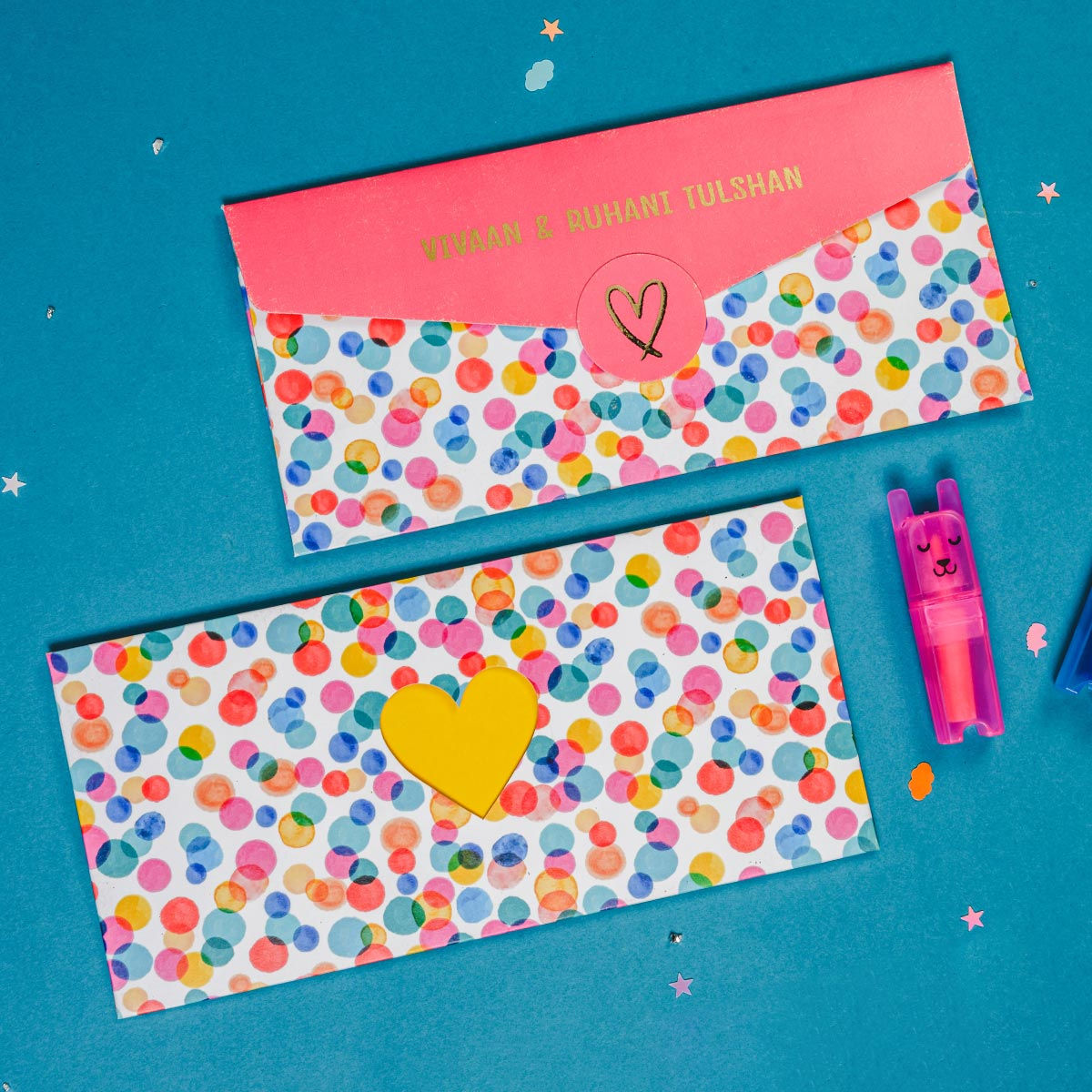 Confetti Money Envelopes (Set of 20)