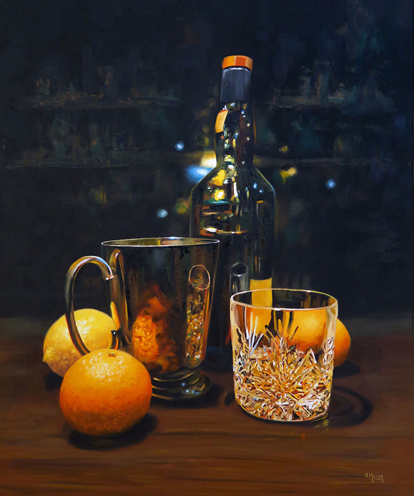 Tarnished Mug with Scotch