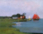 Sailboats at the Shore