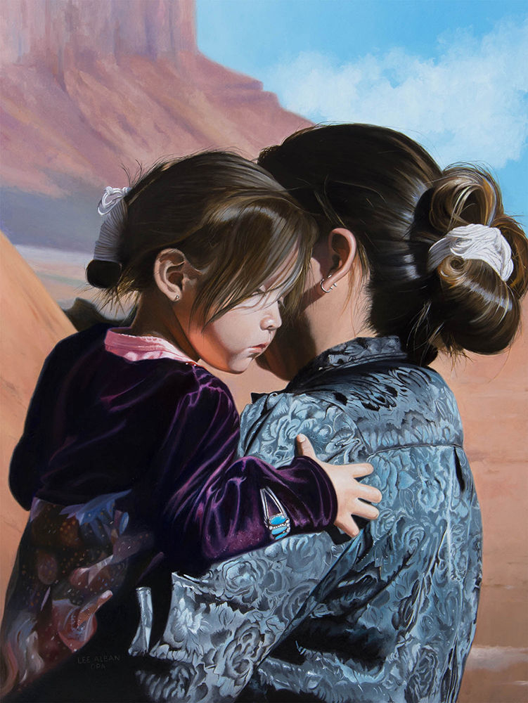 Navajo Mother and Child