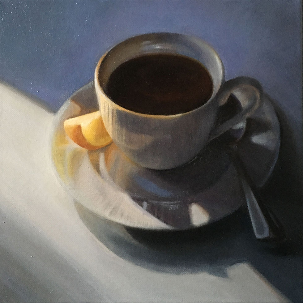 Teacup with Lemon II