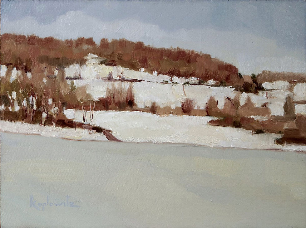 Frozen Lake New Galena