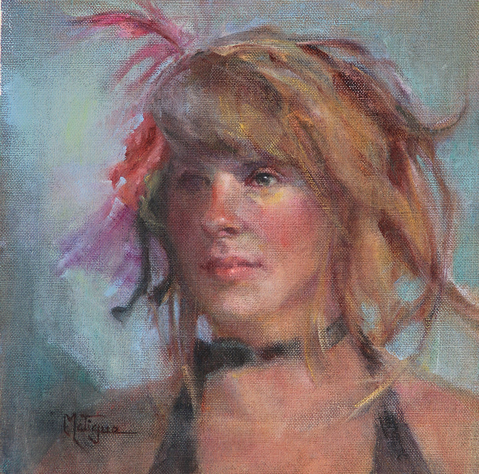 Tori with Feather