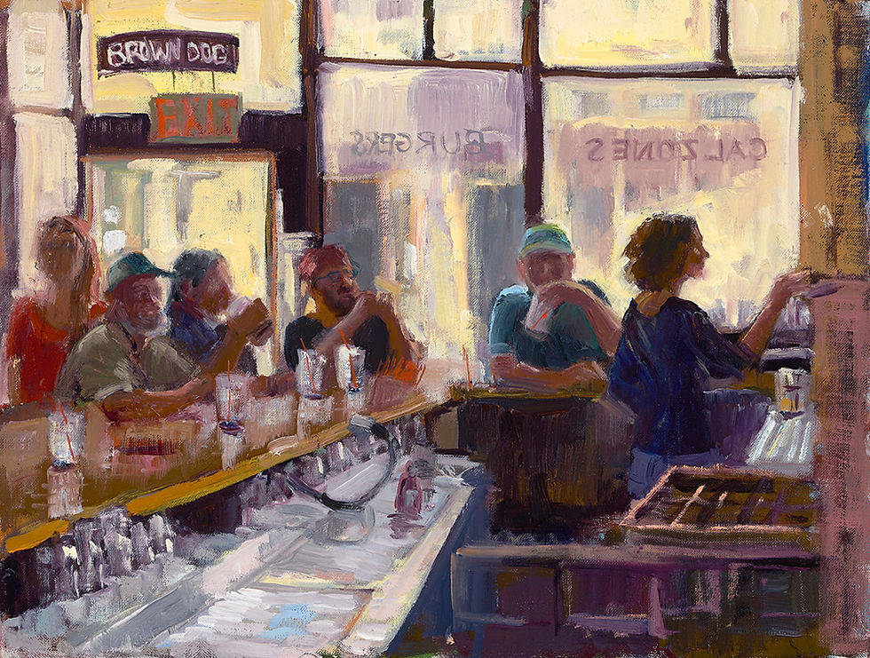 Lunch at the Brown Dog (Telluride C