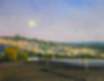 Moonrise and Low Tide