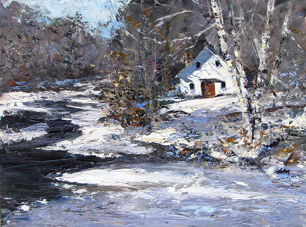 Stream by the Barn