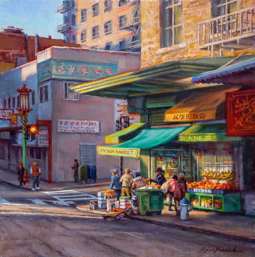 Chinatown Morning