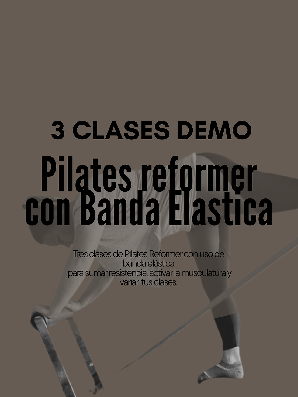 Miniatura: 3 Clases Demo de Pilates Reformer con Banda Elastica