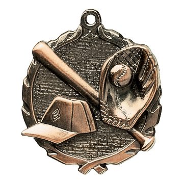 Thumbnail: Baseball Wreath Medal