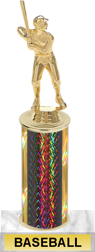 Thumbnail: Male Batter Round Column Trophy
