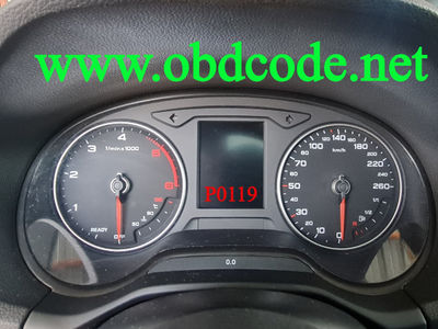 P0119 Arıza/hata kodu (ECT) Soğutma Su Sıcaklığı Devre Kesintili