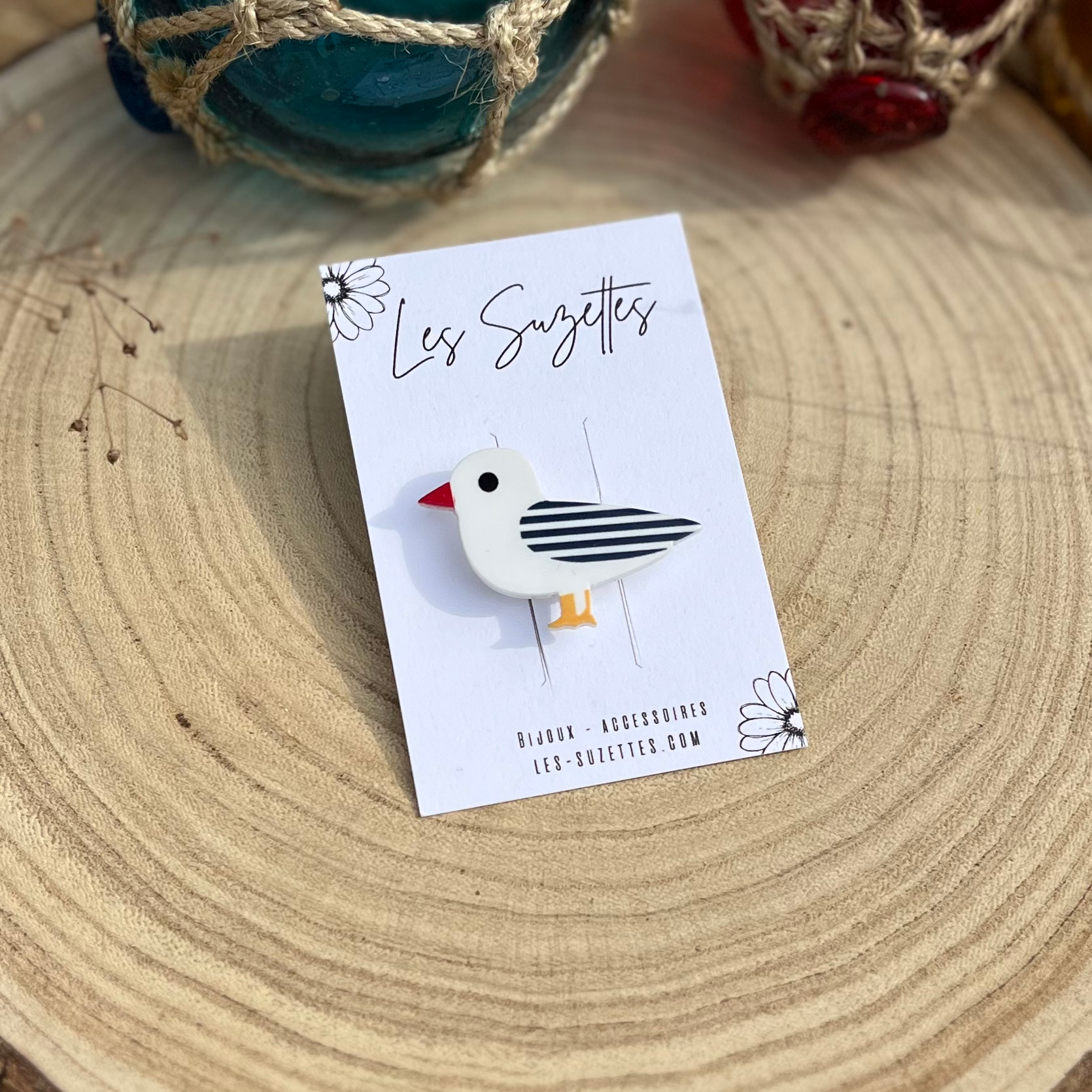 Huguette blanc et bleu 