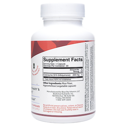 Thumbnail: CoEnzyme Q10 200 mg 30 capsules