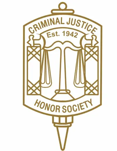 Criminal Justice Honor Society Logo